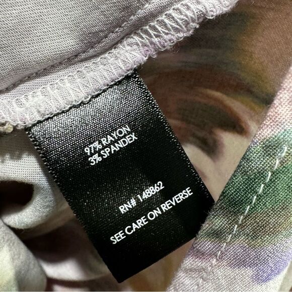 Torrid Ava White Floral Stretch Challis Cami Tank Top Size 2 - Picture 6 of 6